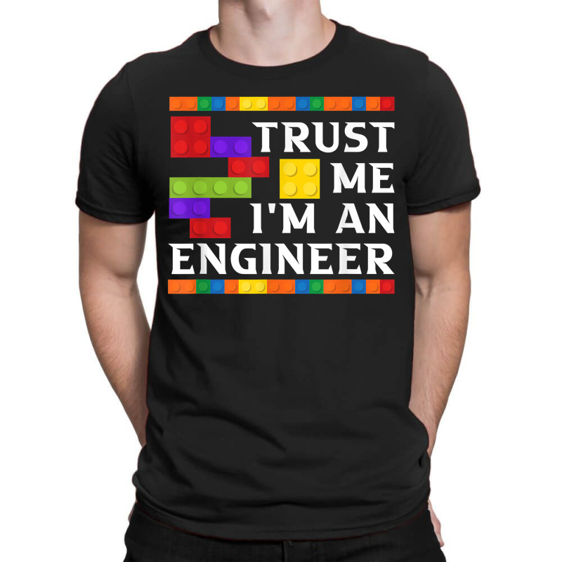 Engineer Children Kids Toy Big Building Blocks Build Builder For Fans T-shirt | Artistshot