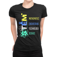 Stem Education Science Teacher Math Engineer Technology For Fans Ladies Fitted T-shirt | Artistshot