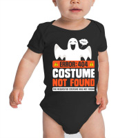 Error 404 Costume Not Found  Womens Men Halloween Ghost Baby Bodysuit | Artistshot