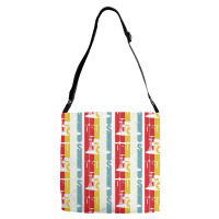 Retro Drums Drummer Gift Idea S S Vintage Adjustable Strap Totes | Artistshot