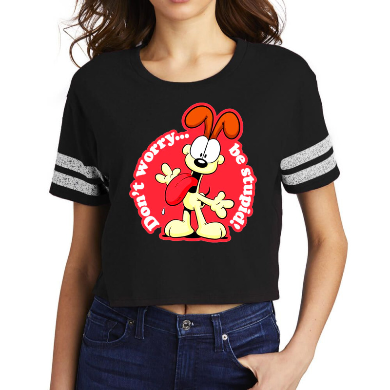 Be Stupid Scorecard Crop Tee | Artistshot