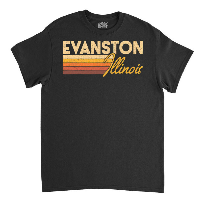 Evanston Illinois Classic T-shirt by AuturoMedero | Artistshot