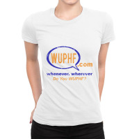 Wuphf, Distressed   The Office Ladies Fitted T-shirt | Artistshot