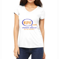 Wuphf, Distressed   The Office Women's V-neck T-shirt | Artistshot