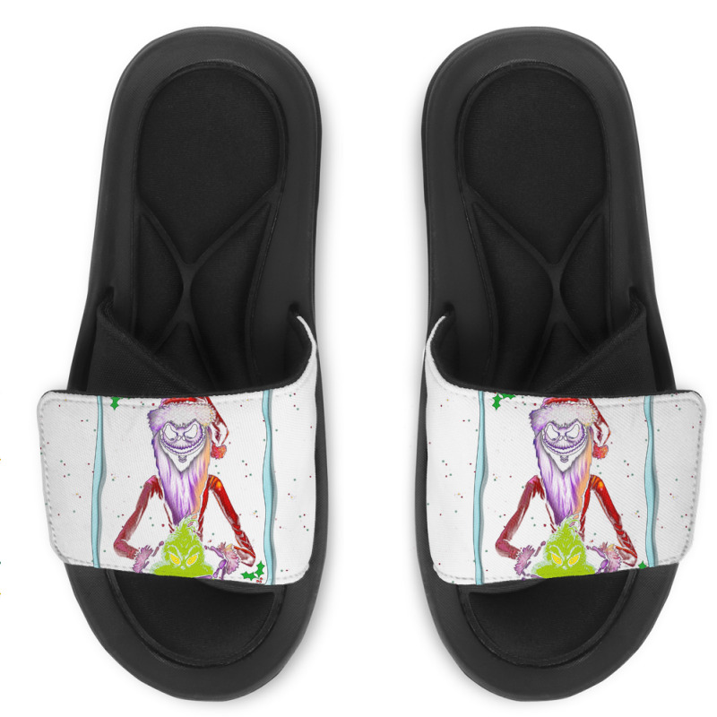 You Can't Stop Christmas From Coming Slide Sandal | Artistshot