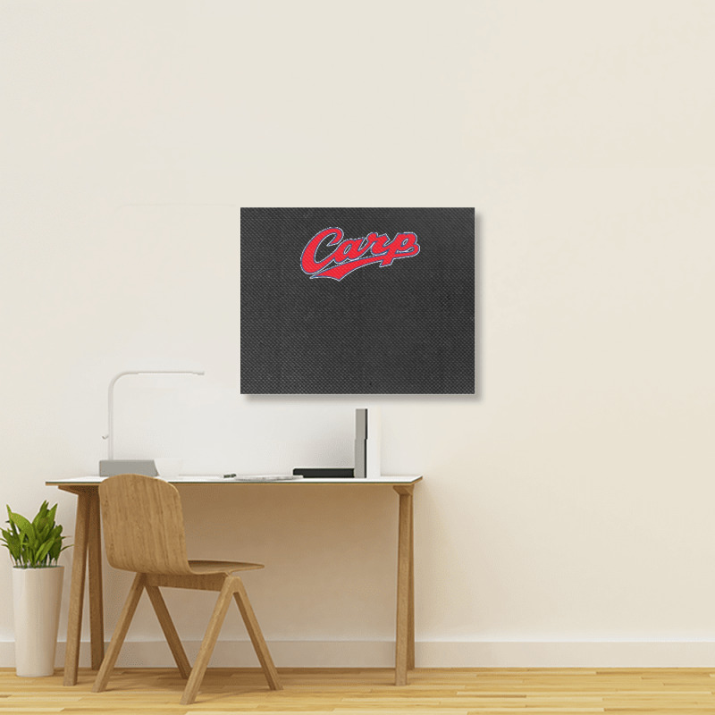 Hiroshima Carp Classic Landscape Canvas Print | Artistshot