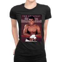 Mens Best Muscle Man Day Gift Ladies Fitted T-shirt | Artistshot