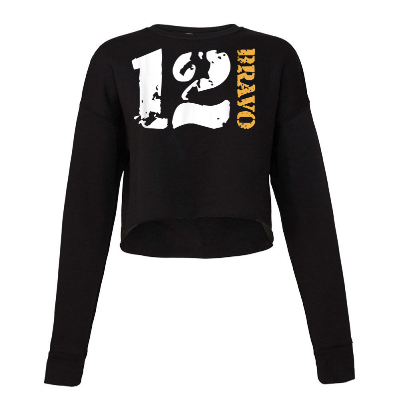 Us Army 12 Bravo Combat Engineer Boy 20680 For Fans Cropped Sweater by SonjaBogenschutz | Artistshot