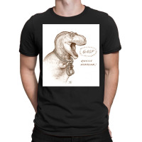 Pearl-clutching Tyrannosaur T-shirt | Artistshot