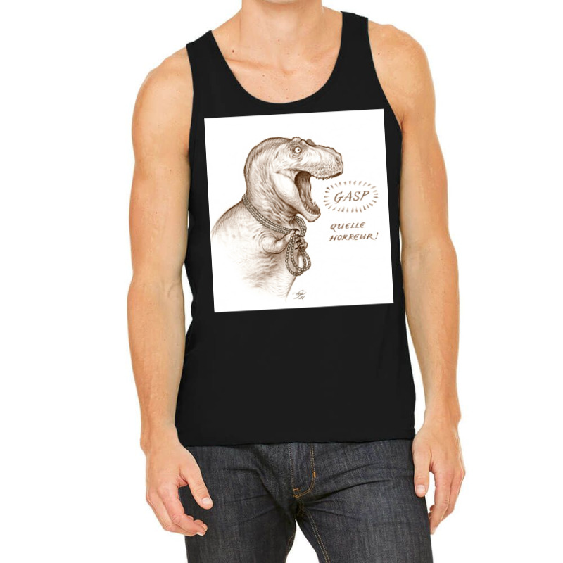 Pearl-clutching Tyrannosaur Tank Top | Artistshot