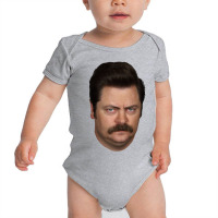 Ron Swanson Baby Bodysuit | Artistshot