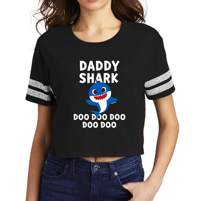 Mens Pinkfong Daddy Shark Official T-shirt Scorecard Crop Tee by cm-arts | Artistshot