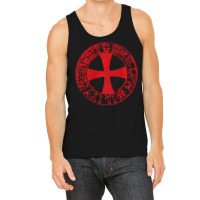 Mens Crusader Knight  Knights Templar Cross T  Badge Tank Top | Artistshot