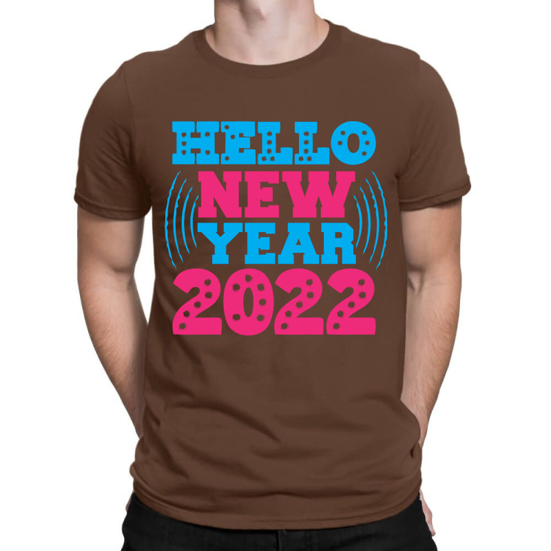 Hello New Year 2022 T-shirt | Artistshot