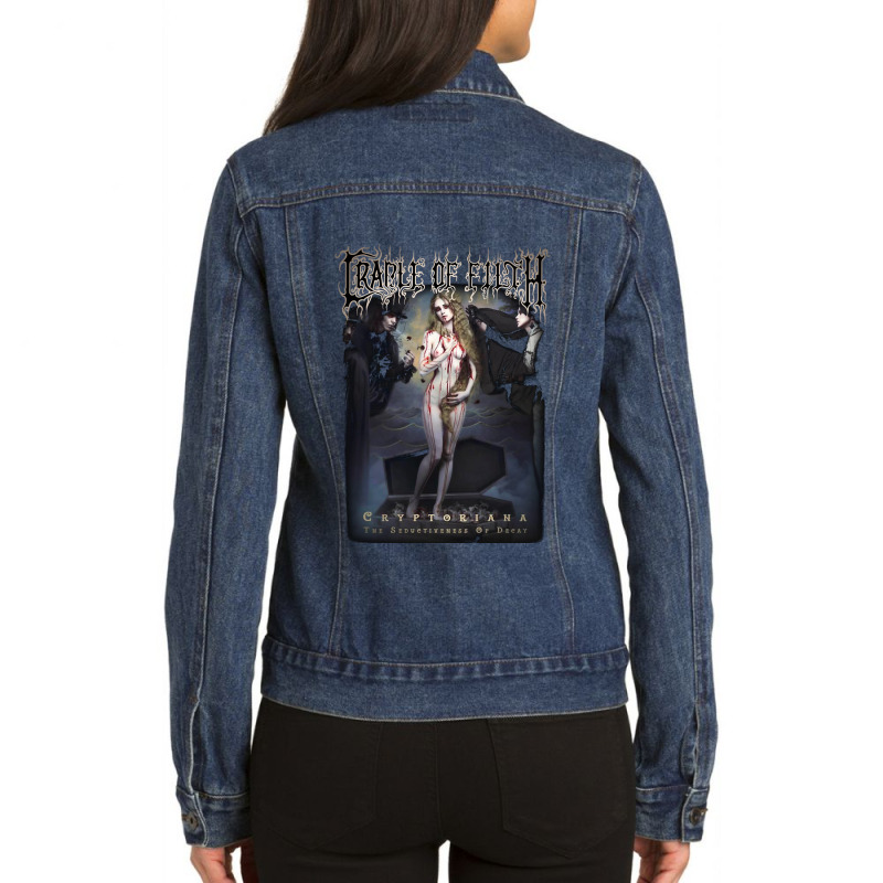 Music Vintage Retro Nymphetamine Men Women Ladies Denim Jacket by JaniyahArtists | Artistshot