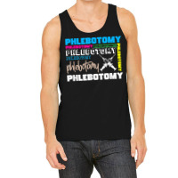 Syringe Phlebotomy Phlebotomist Veins Blood Donor Gift For Fans Tank Top | Artistshot