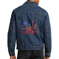 Butterfly Dream By Michael Godard Men Denim Jacket | Artistshot