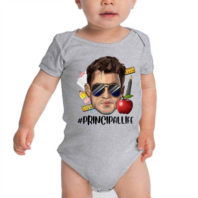 Principal Life Male Baby Bodysuit by HRA Design Shop | Artistshot