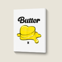 Butter Portrait Canvas Print | Artistshot