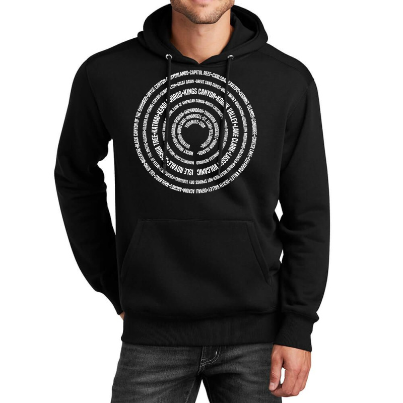 National Park List T Shirt   All 59 National Parks Unisex Hoodie by nyxexaelaewe7 | Artistshot