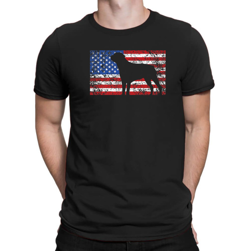 Flag Rottweiler Dog 4th Of July Usa Gift T-shirt | Artistshot