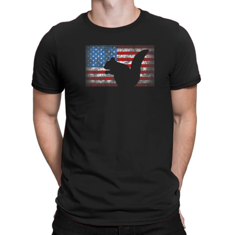 Flag Squirrel 4th Of July Animal Gift T-shirt | Artistshot