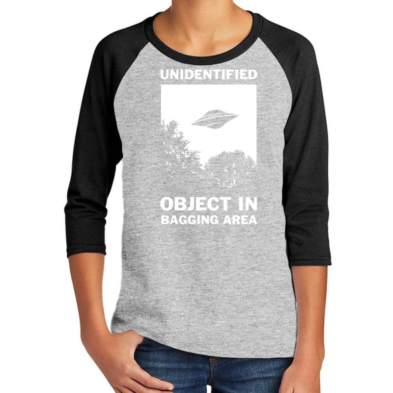 Unidentified Object In Bagging Area Youth 3/4 Sleeve | Artistshot