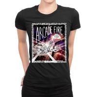 Arcade Fire The Arcade Fire Ladies Fitted T-shirt | Artistshot