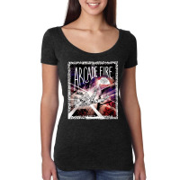 Arcade Fire The Arcade Fire Women's Triblend Scoop T-shirt | Artistshot