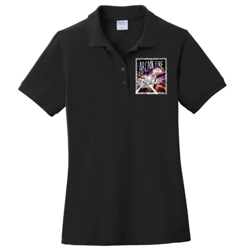 Arcade Fire The Arcade Fire Ladies Polo Shirt by ROSALYN BASS FOURIER | Artistshot