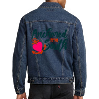 Anchored In The South Men Denim Jacket | Artistshot