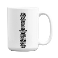 Phonetic Alphabet 15 Oz Coffee Mug | Artistshot