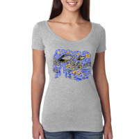 Starry Invasion Women's Triblend Scoop T-shirt | Artistshot