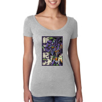 Neon Eva 01 Mecha Women's Triblend Scoop T-shirt | Artistshot