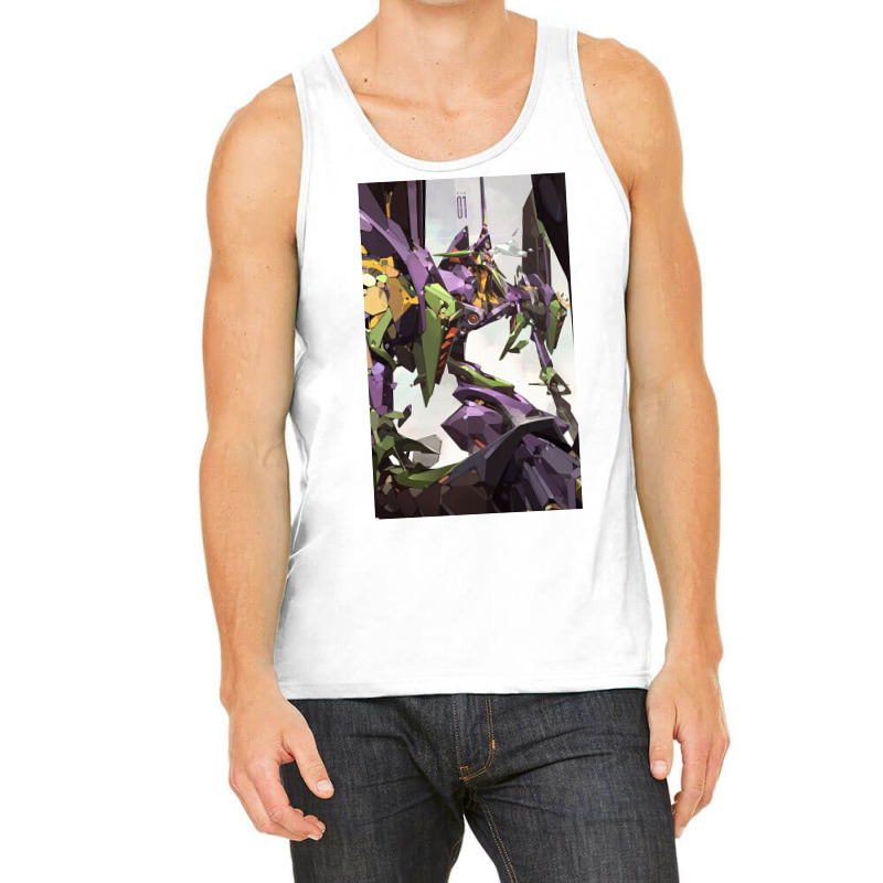 Neon Eva 01 Tank Top by fredcbenny | Artistshot