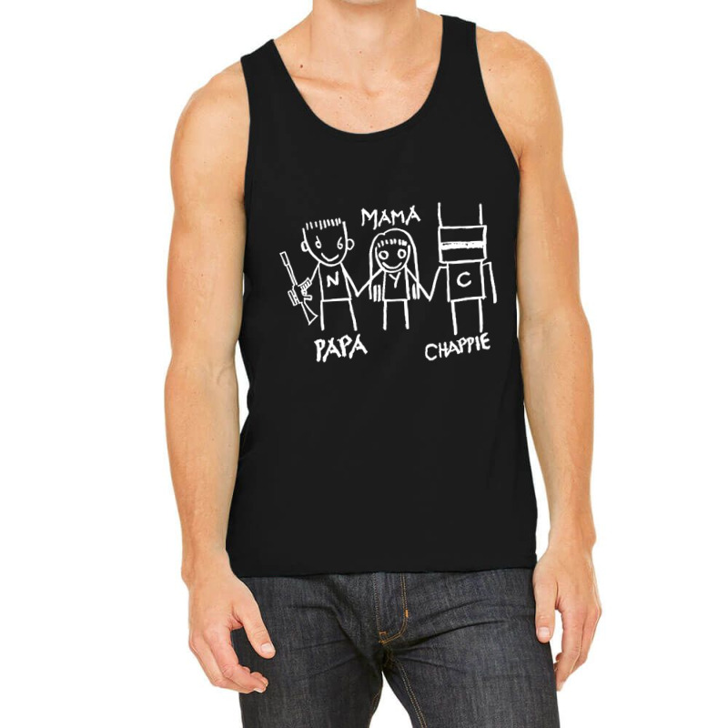 Papa Mama Chappie Tank Top | Artistshot