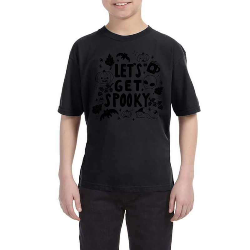 Let?s Get Spooky Youth Tee by poppyallen | Artistshot