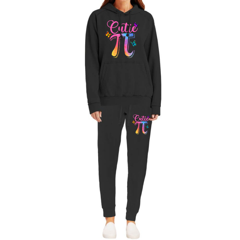 Pie Day Girly Cutie 3.14 Cute Math Geek Women Boys Girls Pi Mens Best Hoodie & Jogger Set | Artistshot