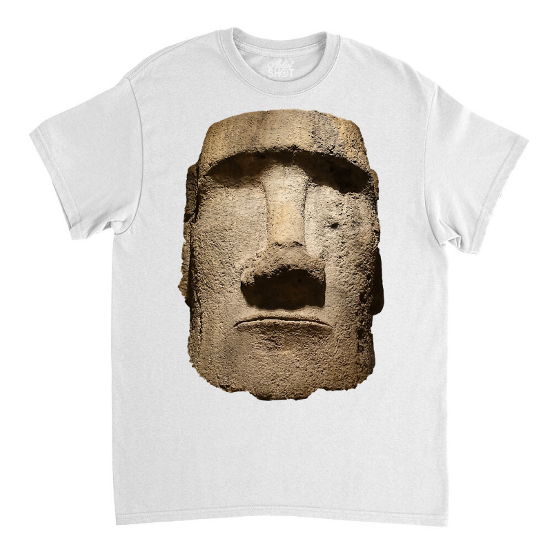 Easter Island Moai Statue Monolith World Mystery Classic T-shirt | Artistshot