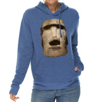 Easter Island Moai Statue Monolith World Mystery Lightweight Hoodie | Artistshot