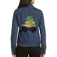 Fast-track Your King Gizzard And The Lizard Wizard Ladies Denim Jacket | Artistshot