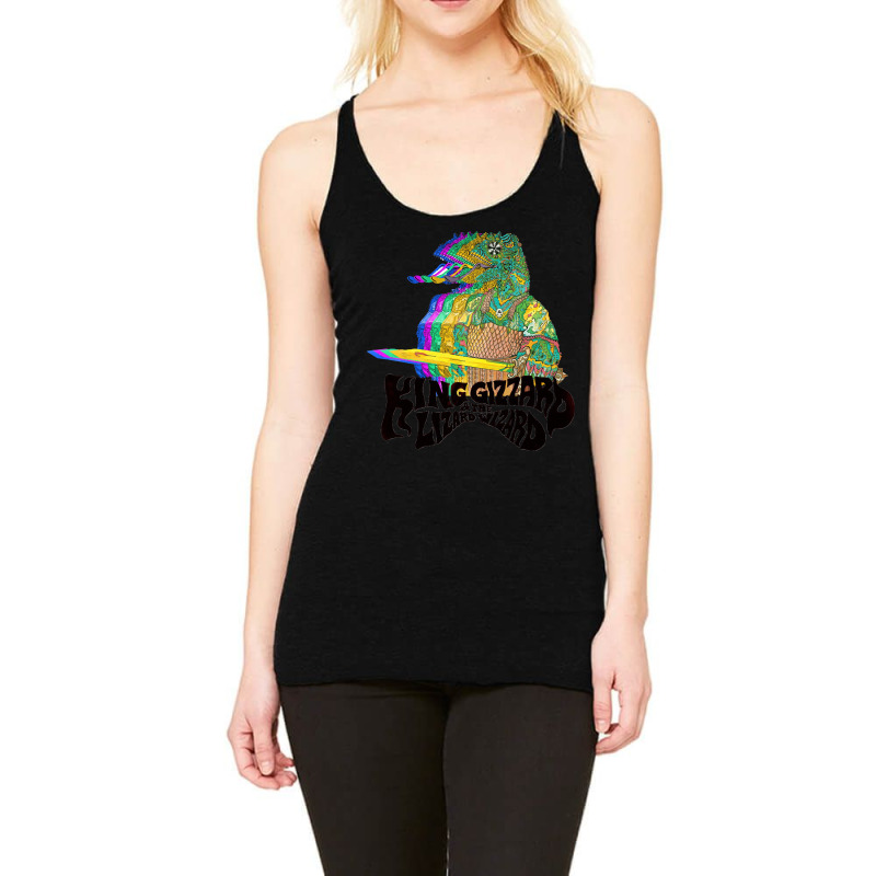 Fast-track Your King Gizzard And The Lizard Wizard Racerback Tank by AnitaKovich | Artistshot