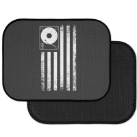 American Flag Dj, American Flag Dj Vintage, American Flag Dj Art, Amer Rear Car Mat | Artistshot