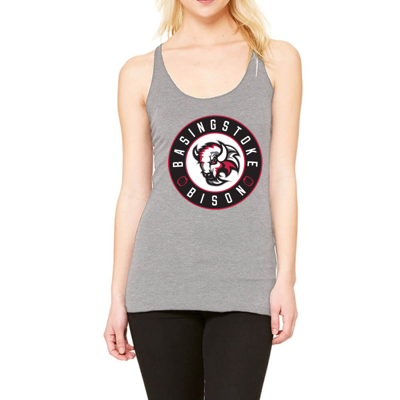 Basingstoke Bison Racerback Tank by Apple Project | Artistshot