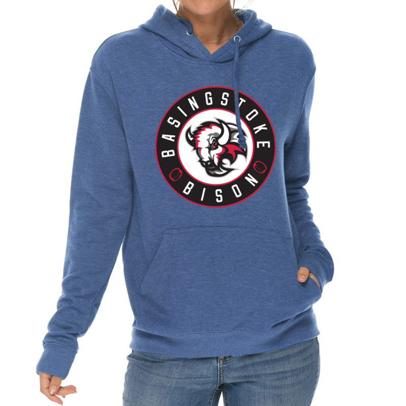 Basingstoke Bison Lightweight Hoodie by Apple Project | Artistshot