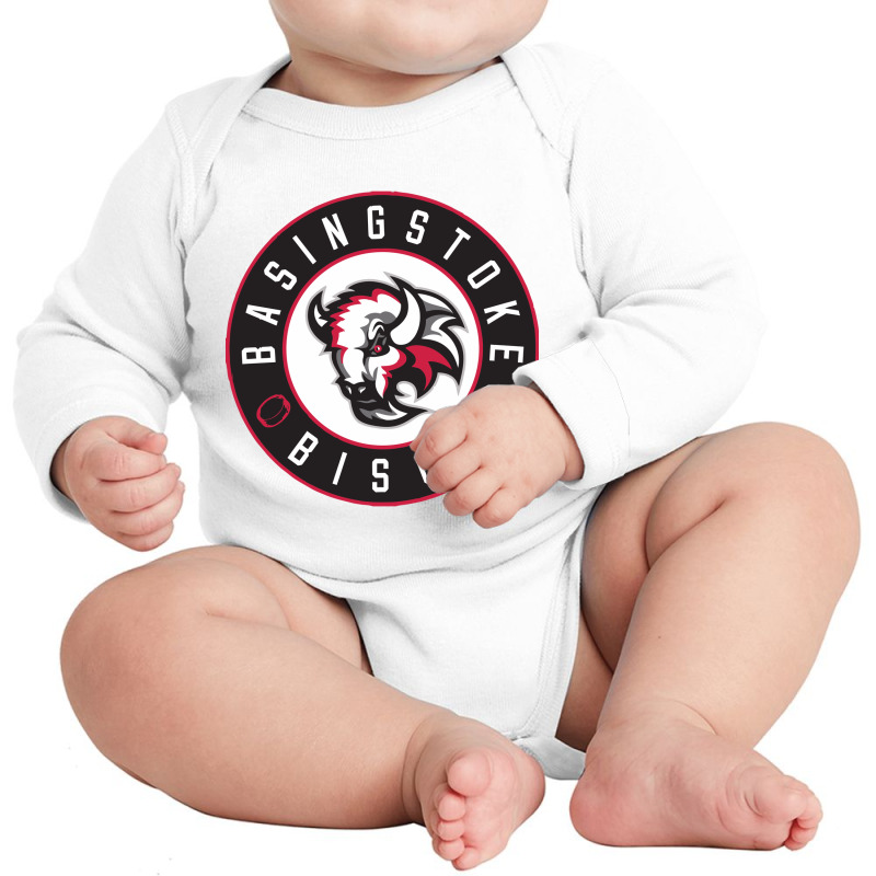 Basingstoke Bison Long Sleeve Baby Bodysuit by Apple Project | Artistshot