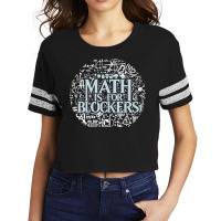 Math Is For Blockers Artifact Edition Classic Scorecard Crop Tee | Artistshot