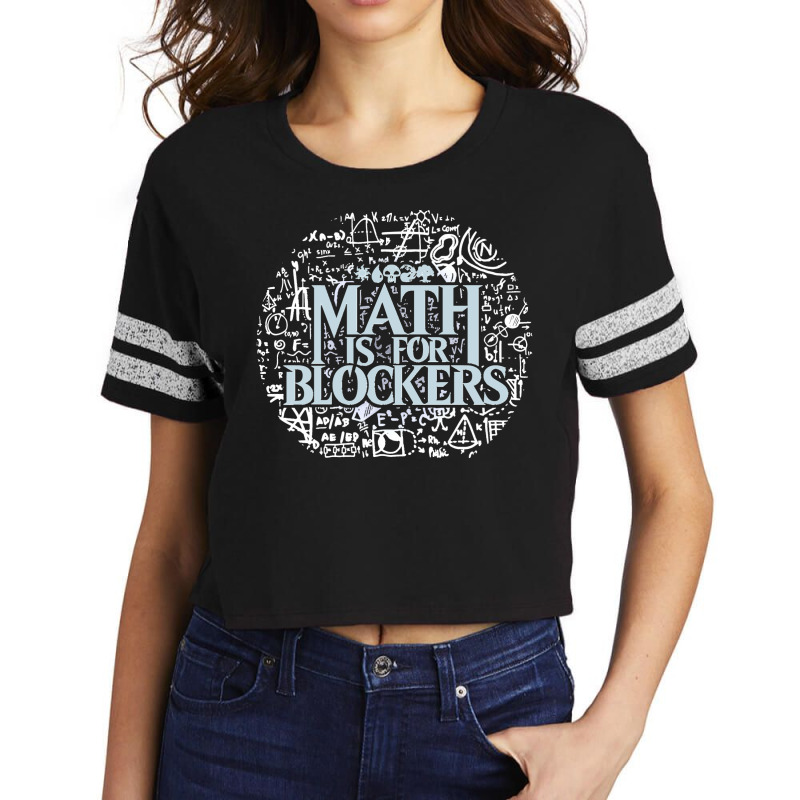 Math Is For Blockers Artifact Edition Classic Scorecard Crop Tee by cm-arts | Artistshot