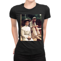 Vintage Photograp Angelica Huston Mens Funny Ladies Fitted T-shirt | Artistshot