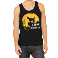 Australian Cattle Dog Full Moon Red Blue Heeler Halloween Tank Top | Artistshot